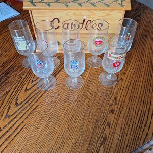 German Glasses Never Used.